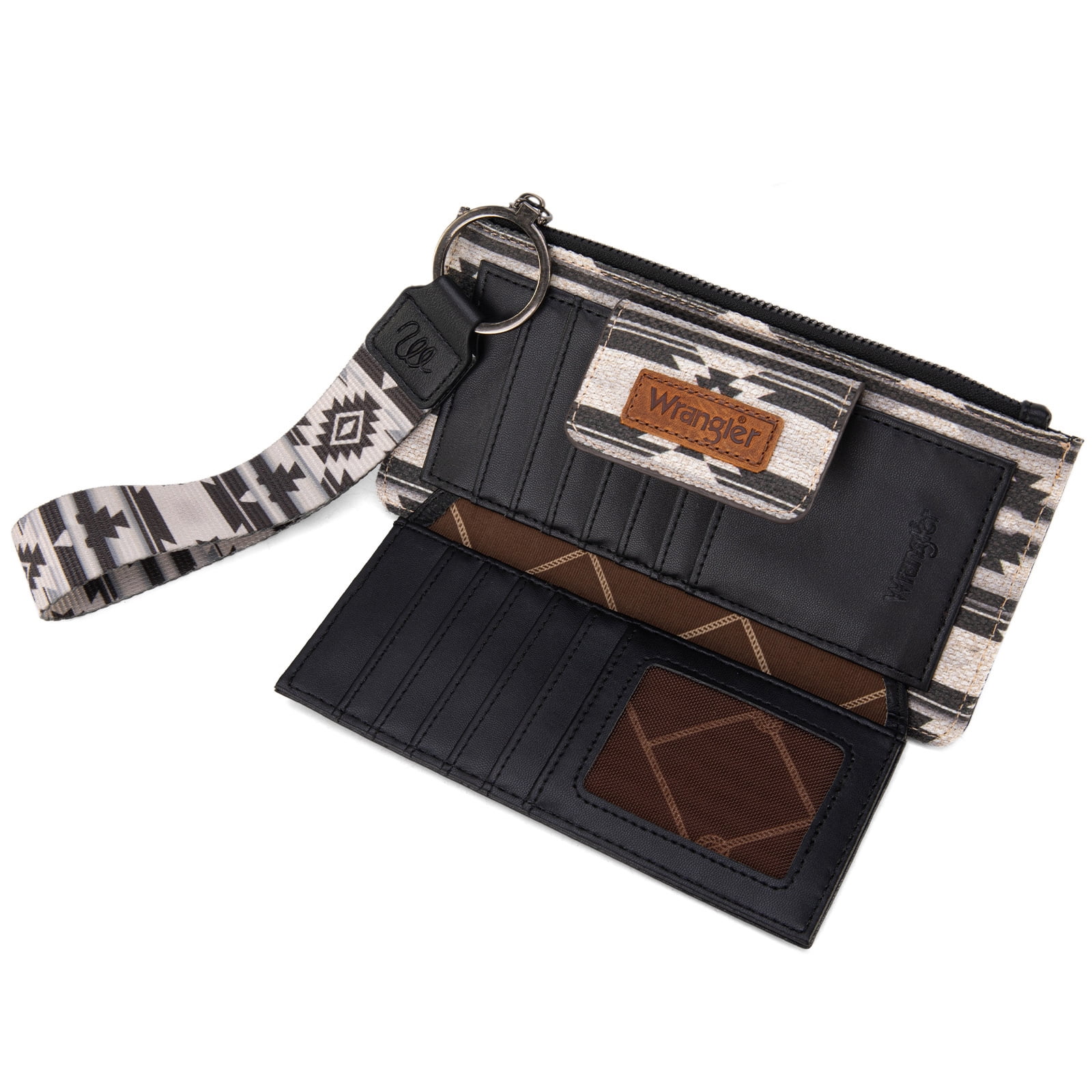 Wrangler Purses for Women Western Clutch Purse Rfid Wallet Womens, Black