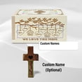 thumbnail image 2 of Personalized Wooden Bible Verse Prayer Box for Mom, Custom Family Names Tree Design with Scripture Cards and Wooden Cross, Christian Gift for Mother, Birthday or Mother’s Day, 2 of 7