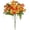 Orange B, variant on Timeless Silk Floral Arrangement for Memorial Home Wedding and Party, Realistic Flowers for Indoor Outdoor Display, 31 cm, Yellow B
