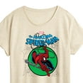 thumbnail image 3 of Marvel Spider-Man - Green Circle - Ladies Short Sleeve Graphic T-Shirt, 3 of 5