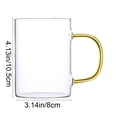 thumbnail image 3 of EGNMCR Kitchen Gadgets, Kitchen Accessories, Kitchen Utensils, Kitchen Tool High-borosilicate Glass Cup Heatproof Cup Household Milk Tea Cup Beverage And Coffee Cup With Handle Glass Cup, 3 of 6