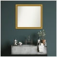 thumbnail image 5 of Amanti Art Custom Wall and Bathroom Mirror (30.75 x 33.75 in.), Townhouse Gold Frame, 5 of 7
