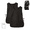 Black & Black, variant on 2 Pack Cobbler Apron with 2 ID Badge Holders, Unisex Waterproof Smock with Deep Pockets, Universal Apron for Housekeeping, Painting, Work, Kitchen, Hairstylist