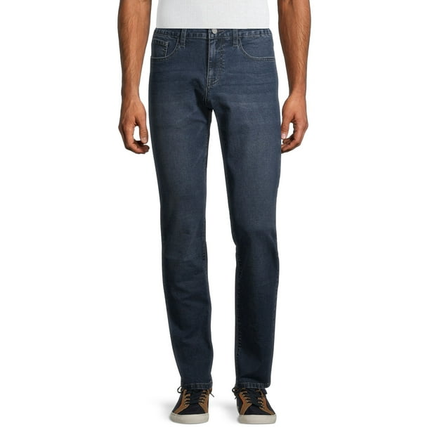 men's regular tapered jeans