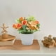 thumbnail image 3 of Flores Artificiales para la Decoración Decoración de Plantas Verdes Simuladas, Plantas en Macetas Pequeñas, Flores de Plástico, Flores Artificiales, Arreglo Floral Simulado, Bonsai, 3 of 6