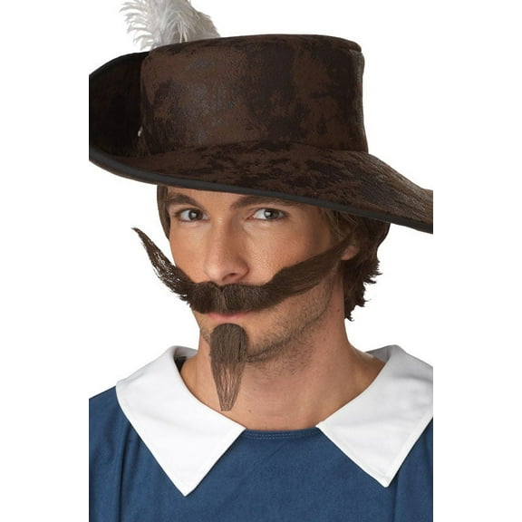 The Dandy Moustache - Dark Brown