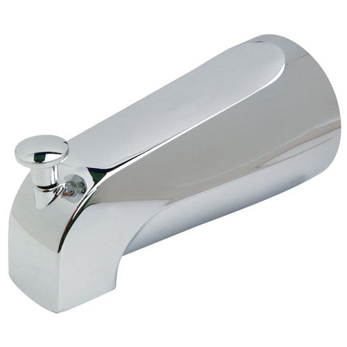 Rless Faucet Shower Replacement Handle Clear For Tub In Silver Com - How To Replace Bathroom Tub Spout