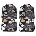 thumbnail image 3 of LAKIMCT Dog Paws Labrador Car Seat Covers Vehicle Front Seat Covers Universal Fit Seat Protector, 3 of 9