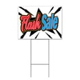 thumbnail image 1 of Flash Clearance Special (18" x 24") Yard Sign, Includes Metal Step Stake, 1 of 6
