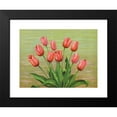 thumbnail image 2 of Lafayette F. Cargill 14x11 Black Modern Framed Museum Art Print Titled - Red Tulip (1937), 2 of 5