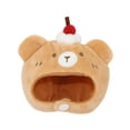 thumbnail image 3 of Gorro para muñecas de 10 cm cm, de peluche decorativo, elegante y encantador, mini gorro para juguetes de peluche, capucha de oso, 3 of 9