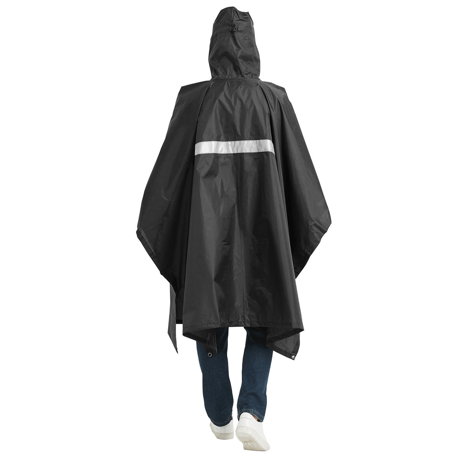 新品 ENFOLD Rain Poncho Coat TOMSHOO Multifunctional Raincoat with Hood Hiking Cycling