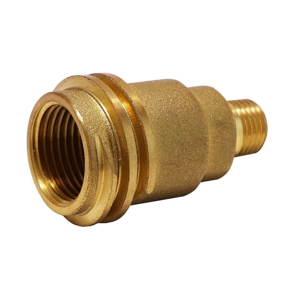 Universal Gas Appliance Connector Brass Fitting Suitable for 1/4 Equipment
