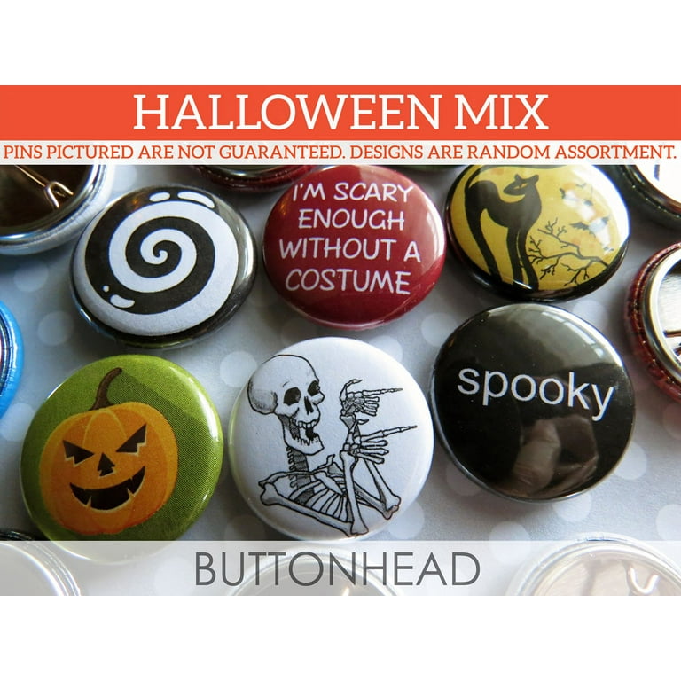 Holiday Button Kit, Holiday Pin-Back Buttons