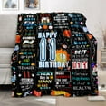 thumbnail image 3 of 12 Year Old Girl Gifts for Birthday, 12th Birthday Gifts for Girls, 12th Birthday Decorations for Girls, Birthday Gifts for 12 Year Old Girls, 12 Year Old Girl Gift Ideas Throw Blanket 60"x50", 3 of 6