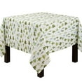 thumbnail image 5 of Fennco Styles Winter Forest Trees Christmas Tablecloth 65" W x 140" L - Green Festive Table Cover for Home, Dining Room, Holiday Décor, Banquets, Holiday and Special Events, 5 of 5