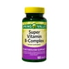 Spring Valley Super Vitamin B-Complex Tablets Dietary Supplement, 100 Count