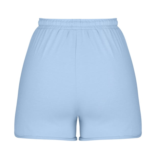 KIHOUT Summer Shorts Discount Women's Solid Casual Loose Pockets