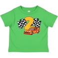 thumbnail image 3 of Inktastic Number Two Race Car Boys or Girls Toddler T-Shirt, 3 of 5