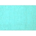 thumbnail image 1 of Ahgly Company Indoor Rectangle Abstract Light Blue Modern Area Rugs, 6' x 9', 1 of 4