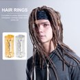 thumbnail image 3 of 200 Pcs Anneaux pour Dreadlocks Anneaux pour Cheveux Creux Dreadlocks Poignets Délicats, 3 of 7