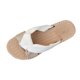 thumbnail image 1 of Naranja Y Zapatos Blancos Color Bloque Crisscross Sandalias Planas, Zapatos Casuales de las Mujeres Más Tamaño Abierto Dedo Del Pie Tejido Verano, 1 of 7