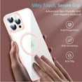 thumbnail image 6 of For Samsung Galaxy S24 5G Hybrid Clear Transparent Colors Edge Bumper with Magsafe Compatible, Ultra Slim Hard PC Phone Case Cover by Xpression - Red, 6 of 9