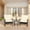 White, variant on 3 Pieces Patio Furniture Set,Outdoor Rocking Bistro Set Rattan Conversation with Coffee Table for Garden Balcony Backyard Poolside,White
