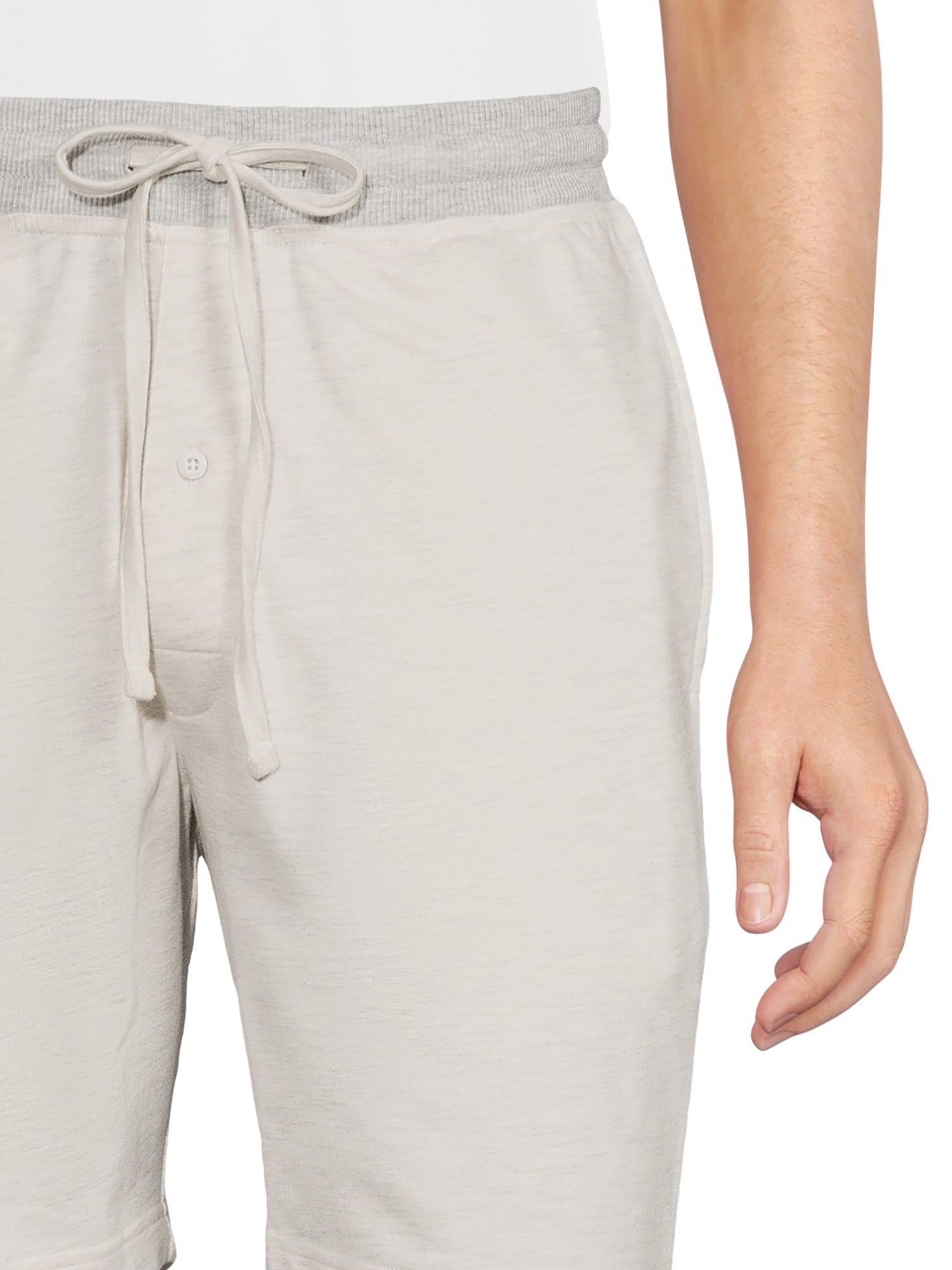 Hanes Men's Soft French Terry Pajama Shorts, 2-Pack, Sizes S-5XL