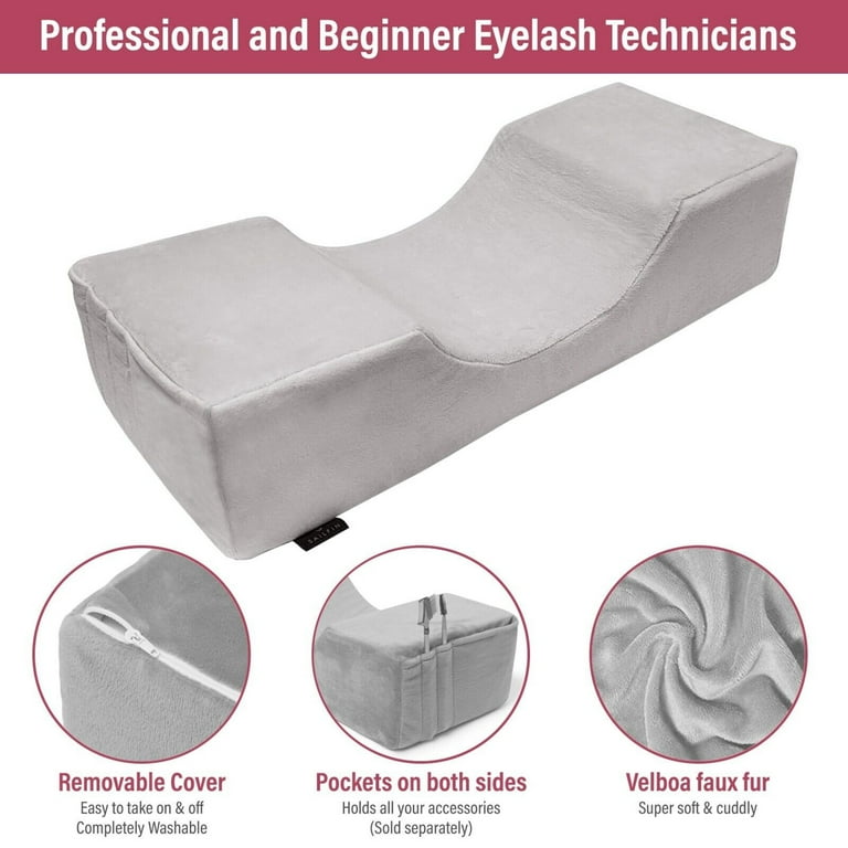 Eyelash Extension Pillow U-Shape Memory Foam with Velvet