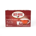 thumbnail image 3 of Red Rose English Breakfast Tea Specially Blended Robust Black Tea with 12 K-Cups Per Box (6Pack) Contains Caffeine Brew Hot/Cold Full Flavored Black Tea in the English Tradition K-Cup Pods for Keurig, 3 of 10