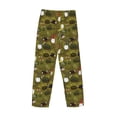 thumbnail image 4 of Kdxio Gnomes Playing in the Garden Print Men's Sleep Pajama Pant Lounge Pants with Pockets, 4 of 8