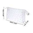 thumbnail image 2 of 1 Pc Bolsa de Maquillaje de Flocking Duradera para Mujeres para Vacaciones, Actividades al Aire Libre, Gimnasio EVA Púrpura, 2 of 4