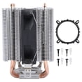 thumbnail image 3 of Radiador de CPU, disipador de Calor de CPU de CPU de 4 Tubos de Calor para Enfriador de CPU Intel adaptado para la perfección, 3 of 12