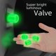 thumbnail image 2 of Tapa de válvula luminosa para neumáticos de suministros para automóviles, cubierta de válvula luminosa para motocicleta, reforzada e integrada, núcleo de válvula luminoso, 2 of 4