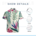 thumbnail image 7 of High Quality Hawaiian Shirts for Men Short Sleeve Aloha Beach Shirt Floral Summer Casual Button Down Shirts Blouses VAAF5R, 7 of 7