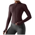 thumbnail image 2 of eczipvz Workout Set for Women Seamless Ribbed Crop Tank High Waist Shorts Yoga Outfits 2 Piece Brown,2XL, 2 of 5