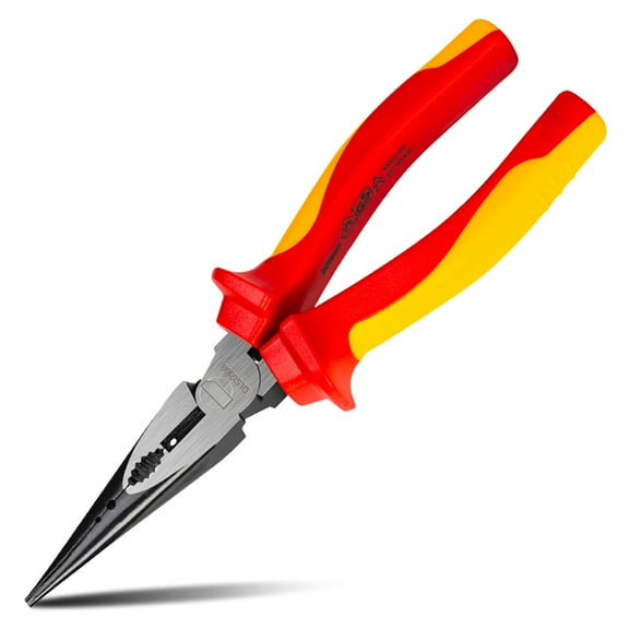 Ysmooiuy Long Reach Insulated Long Needle Nose Pliers, Essential Tool for Electricians