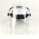 thumbnail image 3 of 1 pieza de protección facial, protector facial montado en la cabeza, máscara versátil resistente al aceite, deflector de prevención de gotas (transparente), 3 of 5