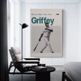 thumbnail image 3 of Ken Griffey Jr Canvas Poster Poster Decorative Painting Canvas Wall Art Living Room Posters Bedroom Painting 20x30inch(50x75cm), 3 of 6