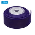 thumbnail image 3 of Uxcell 0.98 Inch x 2.18 Yard Velvet Ribbons Single Faced Vintage Velvet Ribbons Spool for Decor DIY Dark Purple 2Pcs, 3 of 6