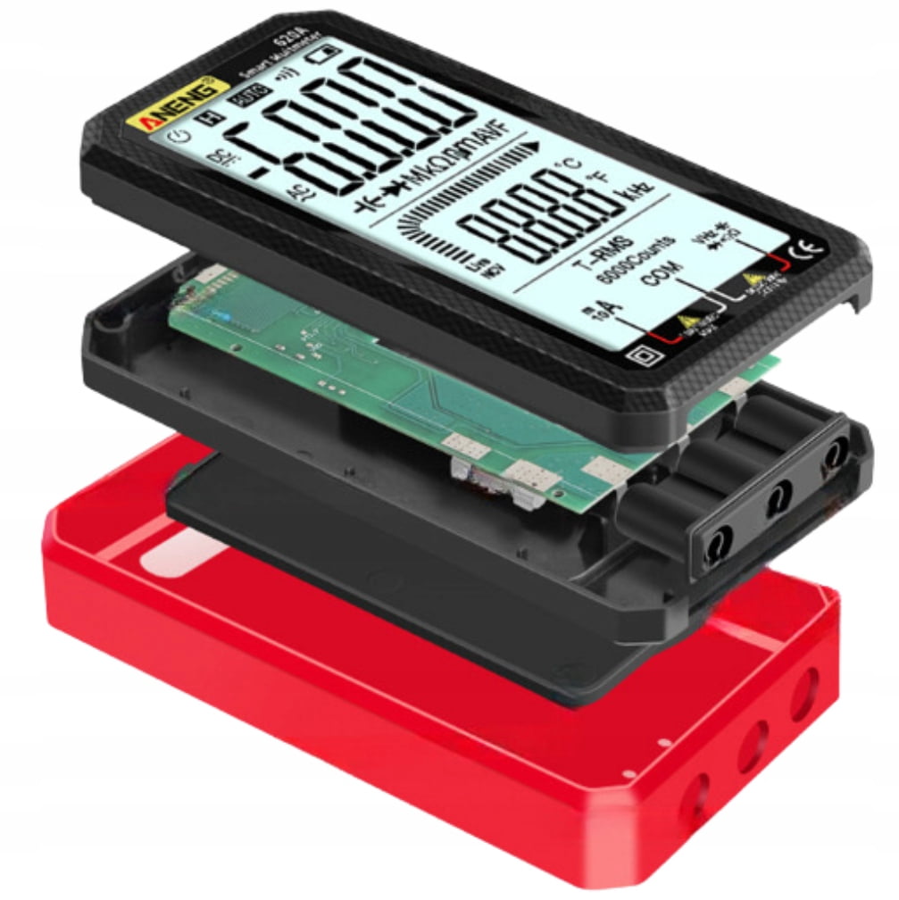 Full screen high-precision multifunctional intelligent digital multimeter