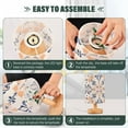thumbnail image 3 of Yayeee Table Lamp for Bedroom Nightstand LED Portable Bedside Warm Light, Colorful Abstract Pattern, 3 of 7