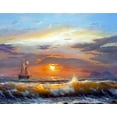 thumbnail image 1 of Peinture de Voile sur l'Océan par Numéros, 1 of 2
