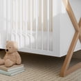 thumbnail image 4 of Storkcraft Equinox 3-in-1 Convertible Baby Crib, White with Vintage Driftwood, 4 of 10