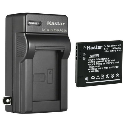 Kastar 1-Pack Battery and AC Wall Charger Replacement for Panasonic Lumix DMC-SZ5 Lumix DMC-SZ7 Lumix DMC-XS1 Lumix DMC-TS20 Lumix DMC-FX78 Lumix DMC-FS22 Lumix DMC-FH24 Lumix DMC-SZ3 Camera
