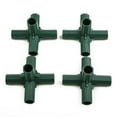 thumbnail image 4 of 4Pcs Plastic Garden Climb Plant Awning Joints Connector Frame Greenhouse Bracket, 4 of 5