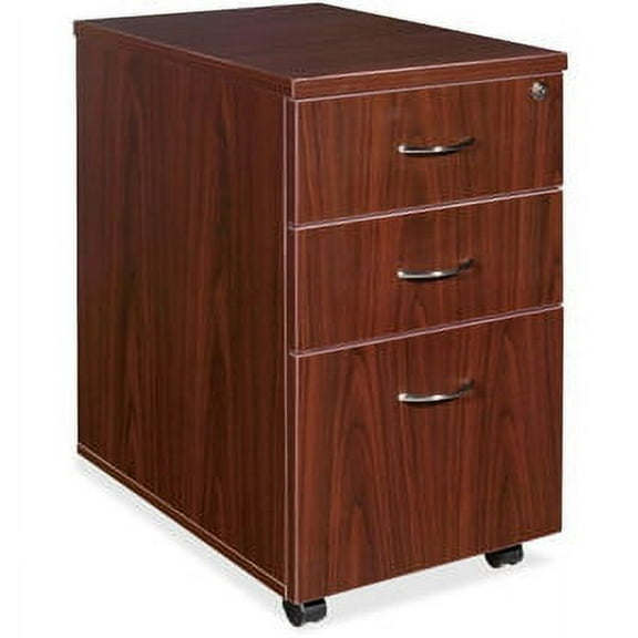3 Drawers Vertical Wood Composite Lockable Filing File Size Paper Cabinet,