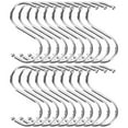 thumbnail image 3 of 20Pcs S Hooks Kitchen Clothes Hangers Carbon Steel Hanging Tools for Plant Pan Pots Utensils  S by, 3 of 9