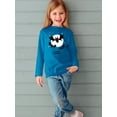 thumbnail image 2 of Bats W Moon Happy Halloween Long Sleeve Toddler -Image by Shutterstock,  5 Toddler, 2 of 4